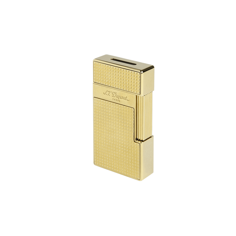 Biggy Diamond Head Golden Lighter-S.T. Dupont-Renee Taylor Gallery