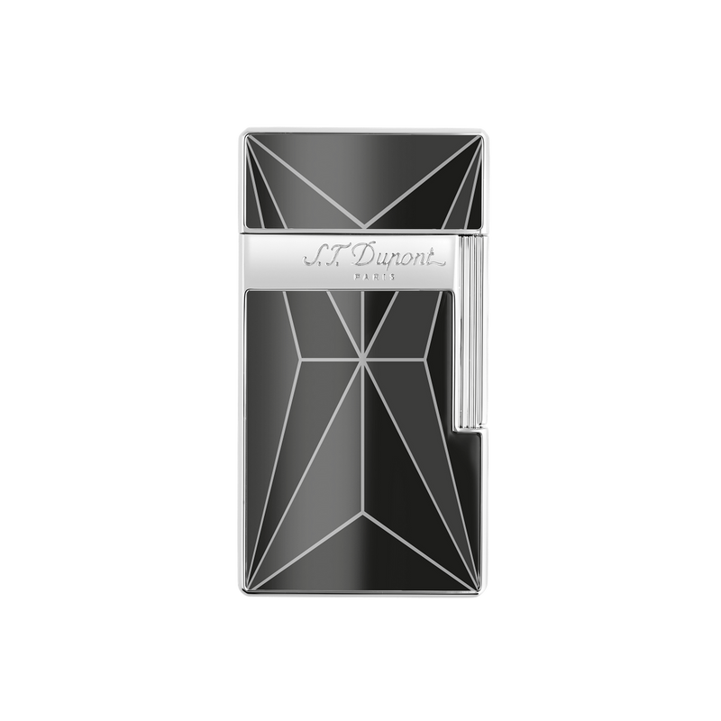 Biggy Black/Chrome Fire X Lighter-S.T. Dupont-Renee Taylor Gallery