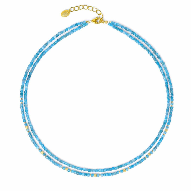 Cusoli Apatite Necklace - 8140000816-Bernd Wolf-Renee Taylor Gallery