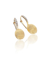 "CILIEGINE" Gold Ball Drop Earrings w/ Diamond Details (SMALL) - OS17-583-Nanis-Renee Taylor Gallery