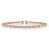 14K Rose Gold Bujukan Split Bangle - BG4107-62K4JJJ-Gabriel & Co.-Renee Taylor Gallery