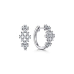 14K White Gold 15mm Diamond Huggies - EG13829W45JJ-Gabriel & Co.-Renee Taylor Gallery