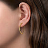 14K Yellow Gold 30 mm Twisted Rope Classic Hoop Earrings - EG14065Y4JJJ-Gabriel & Co.-Renee Taylor Gallery