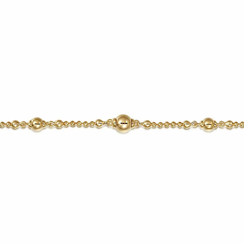 14K Yellow Gold Bujukan Beads Bracelet - TB4925Y4JJJ-Gabriel & Co.-Renee Taylor Gallery