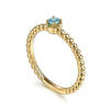 14K Yellow Gold Bujukan Blue Topaz Fashion Ring - LR52692Y4JBT-Gabriel & Co.-Renee Taylor Gallery