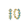 14K Yellow Gold Bujukan Blue Topaz Huggie Earrings - EG15212Y4JBT-Gabriel & Co.-Renee Taylor Gallery