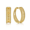 14K Yellow Gold Bujukan Classic Hoop Earrings in 30mm-Gabriel & Co.-Renee Taylor Gallery