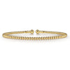 14K Yellow Gold Bujukan Split Bangle - BG4107-62Y4JJJ-Gabriel & Co.-Renee Taylor Gallery