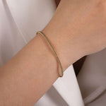 14K Yellow Gold Bujukan Split Bangle - BG4107-62Y4JJJ-Gabriel & Co.-Renee Taylor Gallery