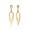 14K Yellow Gold Bujukan Stud Drop Earrings - EG15206Y4JJJ-Gabriel & Co.-Renee Taylor Gallery