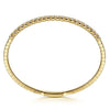 14K Yellow Gold Diamond Bangle - BG3975-62Y45JJ-Gabriel & Co.-Renee Taylor Gallery