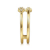 14K Yellow Gold Diamond Easy Stackable Ring - LR52494Y45JJ-Gabriel & Co.-Renee Taylor Gallery