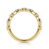 14K Yellow Gold Diamond Marquise Shape Bujukan Stackable Ring-Gabriel & Co.-Renee Taylor Gallery