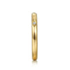 14K Yellow Gold Diamond Stackable Ladies Ring-Gabriel & Co.-Renee Taylor Gallery