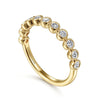 14K Yellow Gold Diamond Stackable Ring - LR51932Y45JJ-Gabriel & Co.-Renee Taylor Gallery