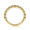 14K Yellow Gold Diamond Stackable Ring - LR52663Y45JJ-Gabriel & Co.-Renee Taylor Gallery