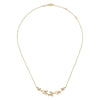 14K Yellow Gold Floral Branch Diamond Necklace - NK6201Y45JJ-Gabriel & Co.-Renee Taylor Gallery