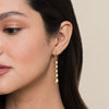 14K Yellow Gold Graduating Bujukan Beads Leverback Drop Earrings - EG15199Y4JJJ-Gabriel & Co.-Renee Taylor Gallery