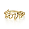 14K Yellow Gold Love Ring - LR51834Y4JJJ-Gabriel & Co.-Renee Taylor Gallery