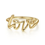 14K Yellow Gold Love Ring - LR51834Y4JJJ-Gabriel & Co.-Renee Taylor Gallery