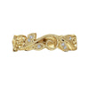 14K Yellow Gold Scrolling Floral Diamond Ring - LR4593Y45JJ-Gabriel & Co.-Renee Taylor Gallery