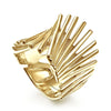 14K Yellow Gold Stacked Bar Cage Ring - LR51877Y4JJJ-Gabriel & Co.-Renee Taylor Gallery