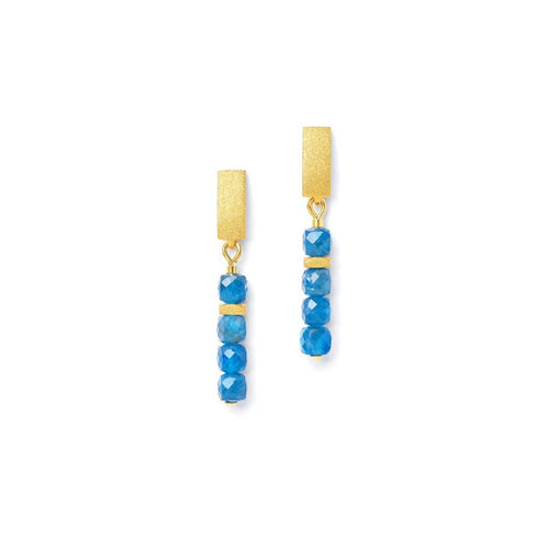 Fabricia Apatite Earrings-Bernd Wolf-Renee Taylor Gallery