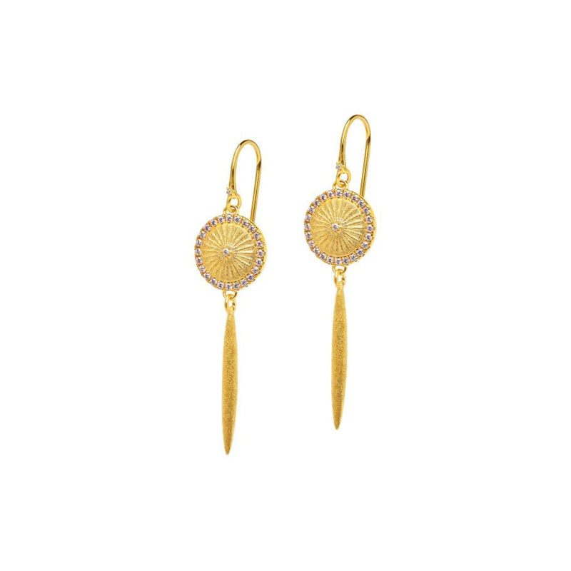 Sonnela Zirconia Earrings - 1550000156-Bernd Wolf-Renee Taylor Gallery