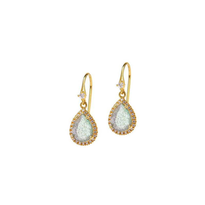 Antonia Labradorite Drop Earrings - 1550007616-Bernd Wolf-Renee Taylor Gallery