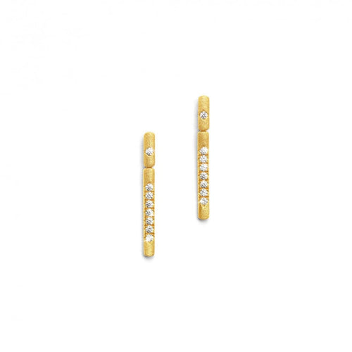 Linea Zirconia Earrings - 15541156-Bernd Wolf-Renee Taylor Gallery