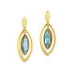 Marquisa Labradorite Earrings - 15736616-Bernd Wolf-Renee Taylor Gallery