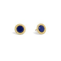 Belanni Earrings Lapis-Bernd Wolf-Renee Taylor Gallery