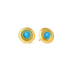 Varenas Apatite Earrings-Bernd Wolf-Renee Taylor Gallery