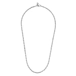 925 Sterling Silver Hollow Men's Link Chain Necklace - NKM6767-Gabriel & Co.-Renee Taylor Gallery