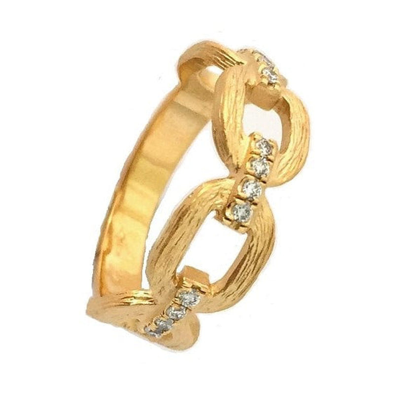 Marika 14k Gold & Diamond Ring - M5442-Marika-Renee Taylor Gallery