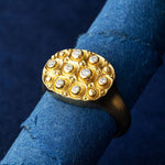 18K & Diamond "Bubbles" Ring - R-100-Alex Sepkus-Renee Taylor Gallery