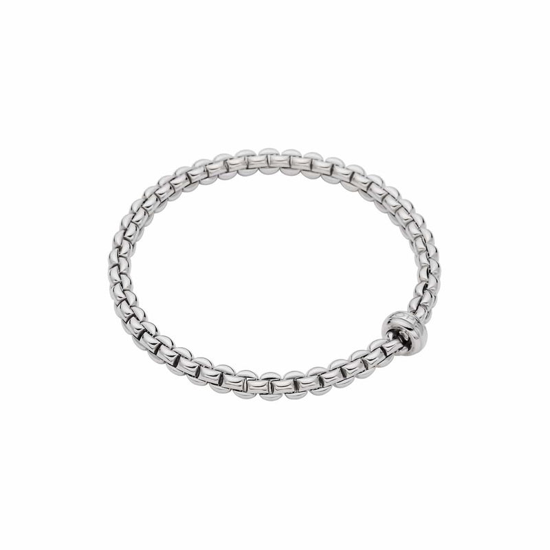 Flex'it EKA 18K White Gold 5.5mm Bracelet-FOPE-Renee Taylor Gallery