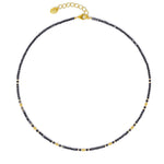 Cuseva Black Spinel Necklace - 8100001496-Bernd Wolf-Renee Taylor Gallery