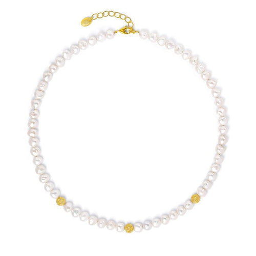 Rospina Freshwater Pearl Necklace - 8130000656-Bernd Wolf-Renee Taylor Gallery