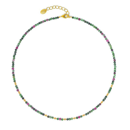 Indina Ruby Zoisite Necklace - 83936086-Bernd Wolf-Renee Taylor Gallery