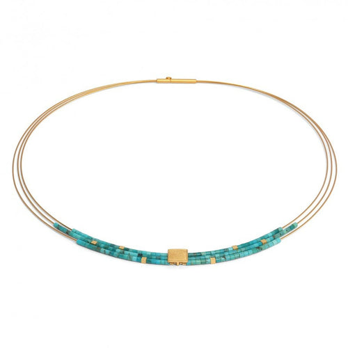 Quanta Necklace Turquoise-Bernd Wolf-Renee Taylor Gallery