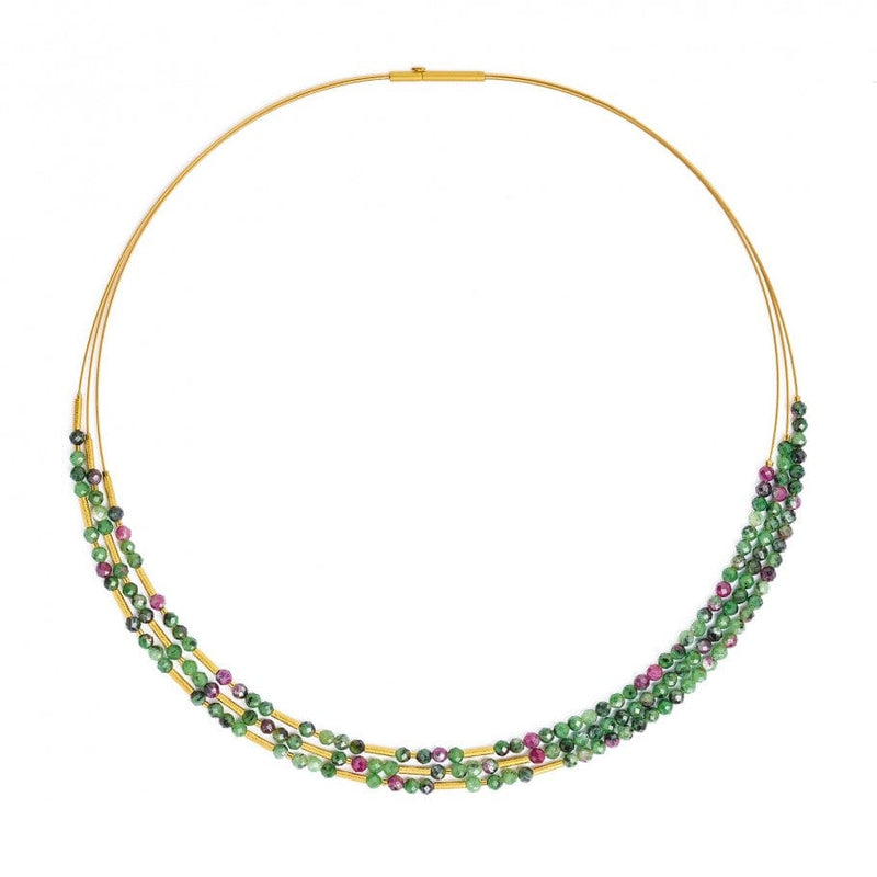 Clini Necklace Ruby Zoisite-Bernd Wolf-Renee Taylor Gallery