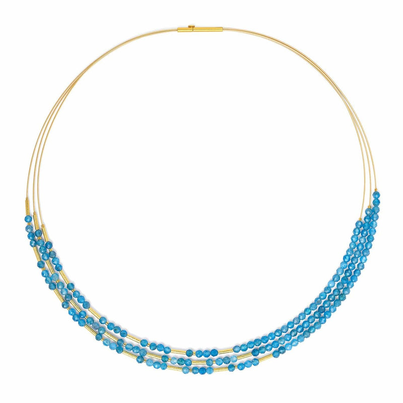 Clini Apatite Necklace - 85233816-Bernd Wolf-Renee Taylor Gallery