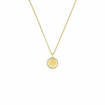 Sun Moon Zirconia Necklace - 8612004156-Bernd Wolf-Renee Taylor Gallery