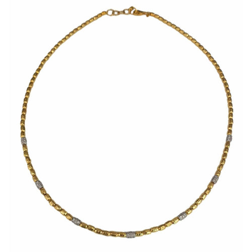 14K Yellow Gold and Diamond Necklace - M9235-Marika-Renee Taylor Gallery