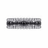 925 Sterling Silver Black Spinel Bujukan Easy Stackable Ladies Ring-Gabriel & Co.-Renee Taylor Gallery