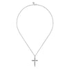 925 Sterling Silver Bujukan Cross Pendant Necklace-Gabriel & Co.-Renee Taylor Gallery