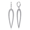 925 Sterling Silver Bujukan Drop Earrings - EG14428SVJJJ-Gabriel & Co.-Renee Taylor Gallery