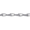 925 Sterling Silver Bujukan Link Chain Bracelet - TB4959-75SVJJJ-Gabriel & Co.-Renee Taylor Gallery