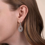 925 Sterling Silver Bujukan Teardrop Fish Wire Earrings-Gabriel & Co.-Renee Taylor Gallery